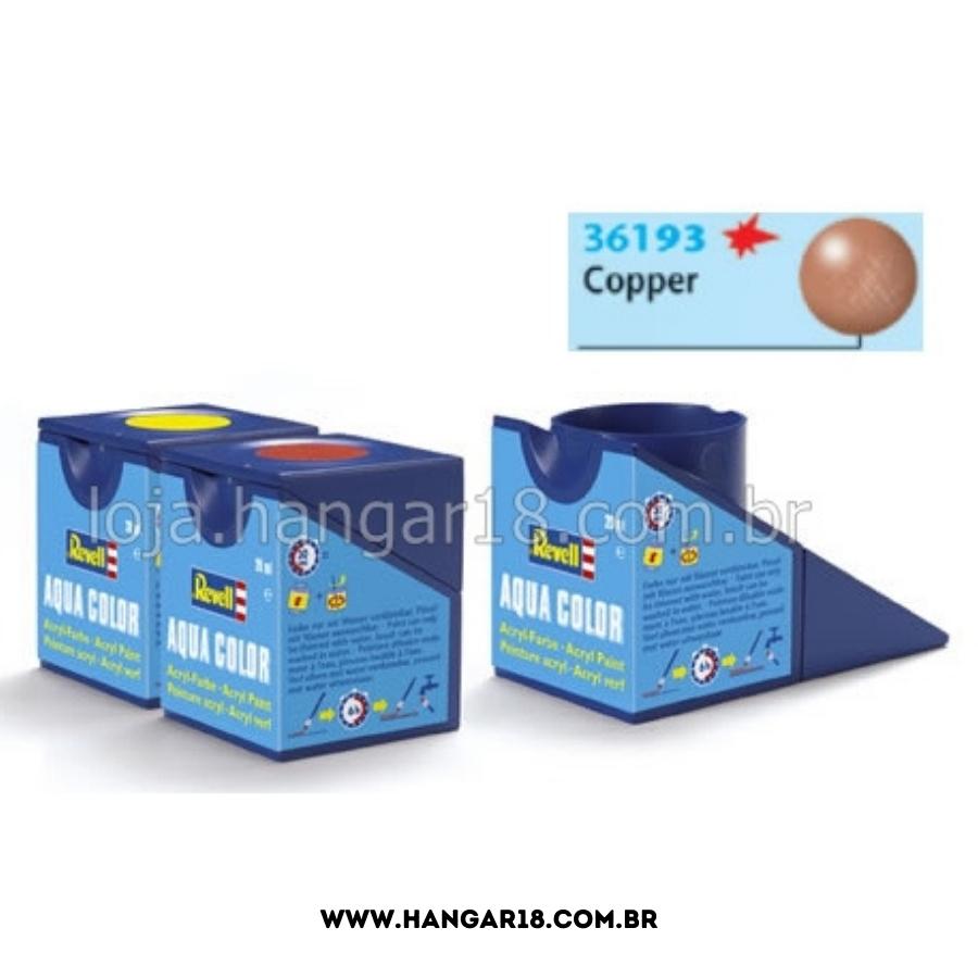 TINTA REVELL ACRILICA 36193 COBRE METALICO 14ML