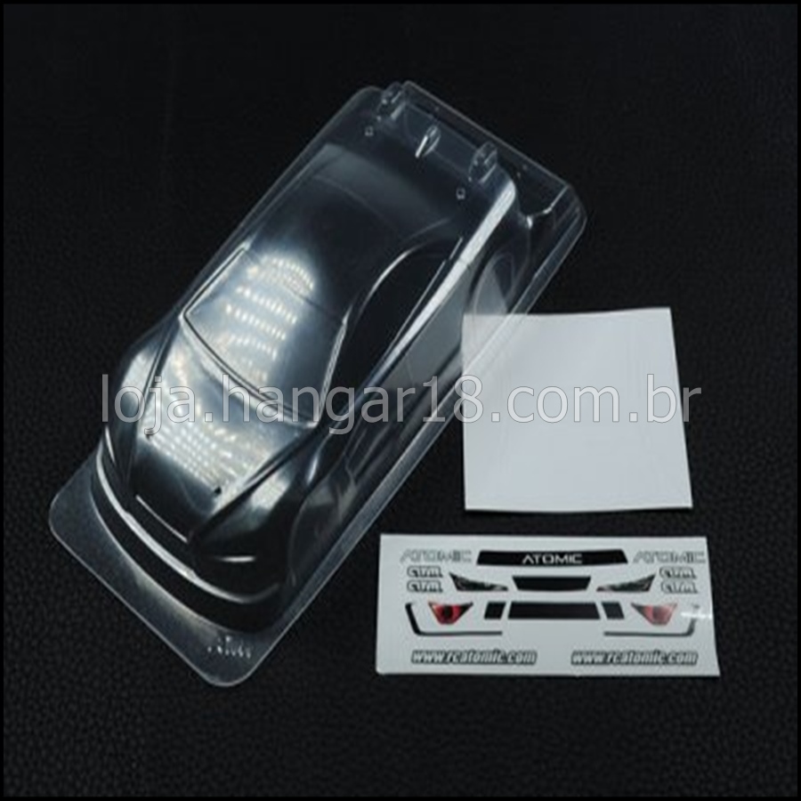 AMZ LEXAN BODY CLEAR (98MM W/B) IS2