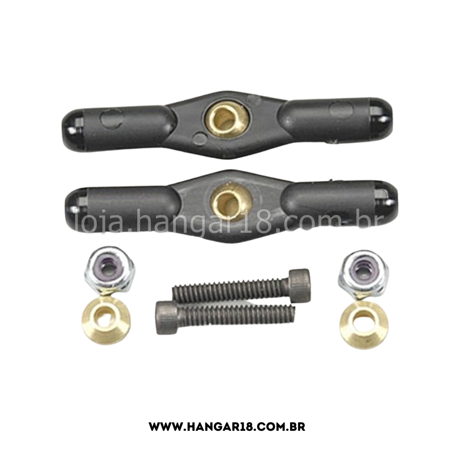 DUAL SWIVEL BALL LINK 2-56   2PC
