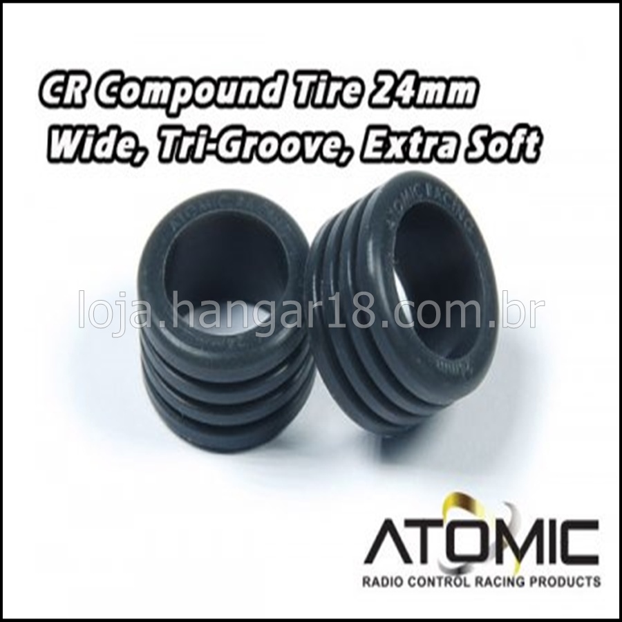 AMZ CR Comp-24mm Tire Wide Tri-Growe, Extra Soft