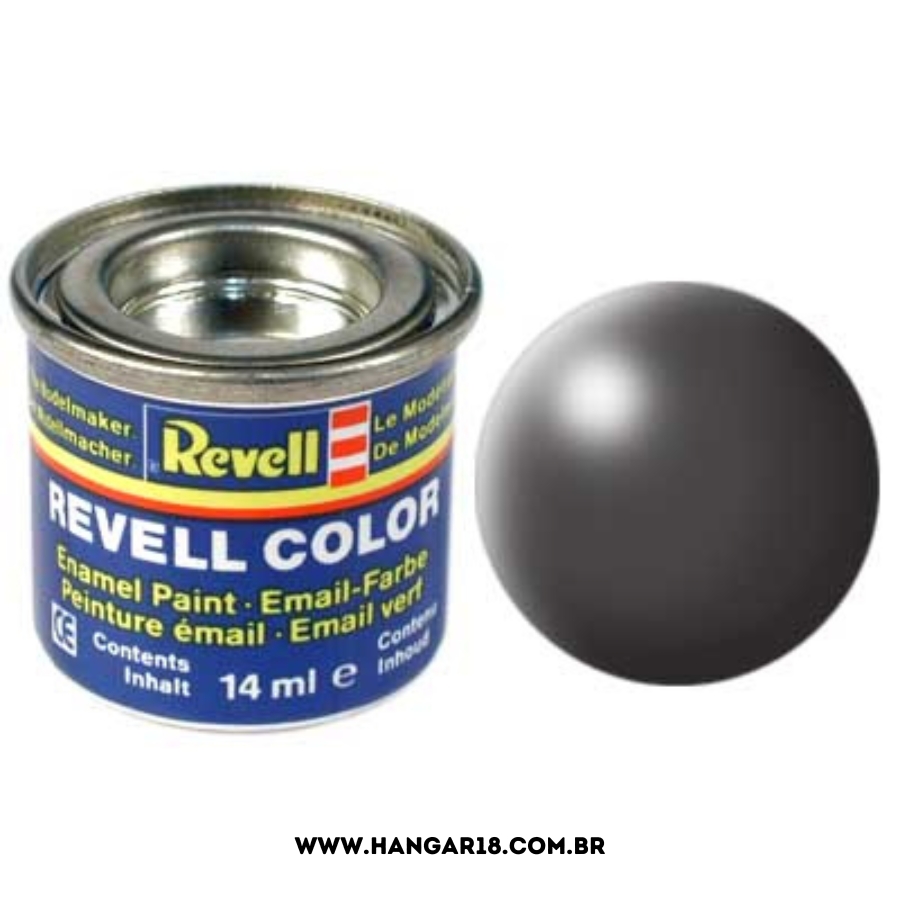TINTA REVELL ESMALTE 32378 CINZA ESCURO 14ML