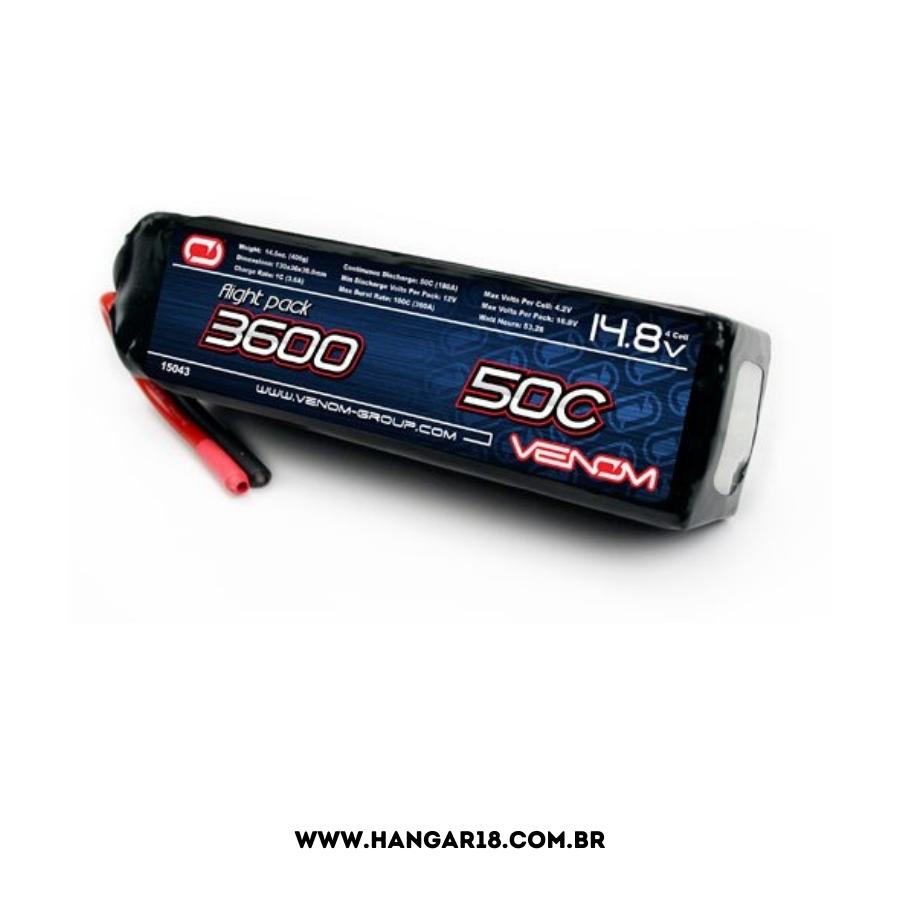 BATERIA 3600 MAH 14,8V LIPO 50C 4S VENOM