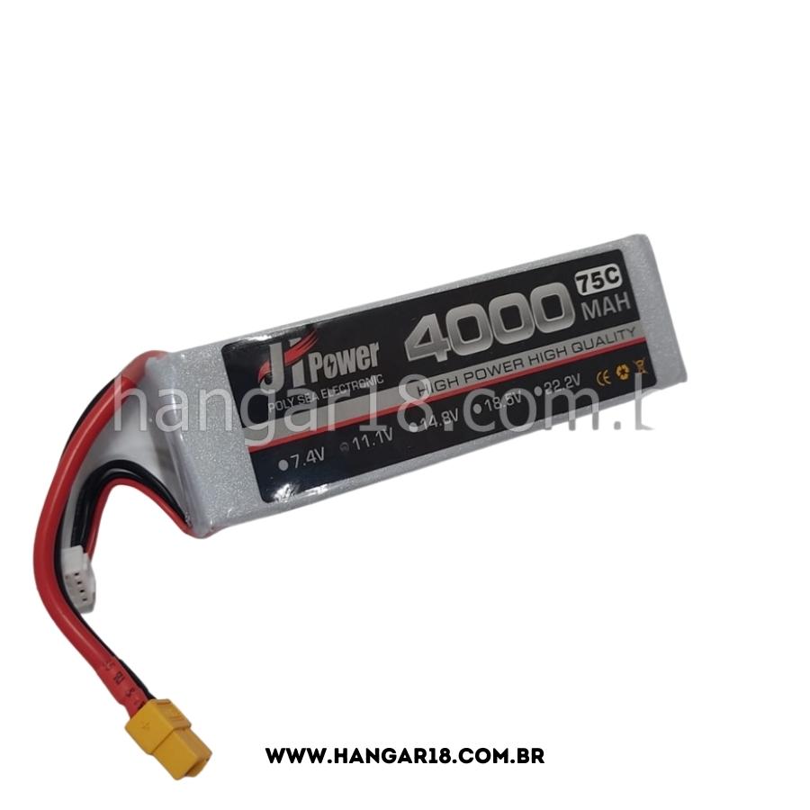 BATERIA FS RACING 3S LIPO 4000MAH 75C 11,1V