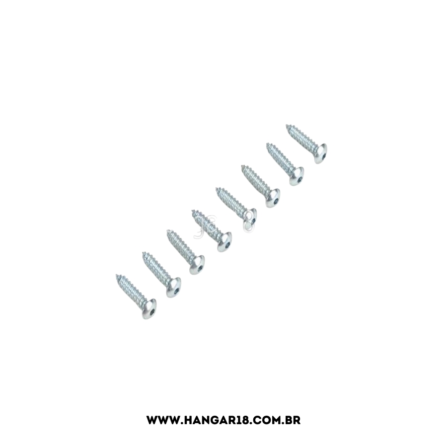 4 X 1/2" BUTTON HEAD SHEET METAL SCREWS   8PC