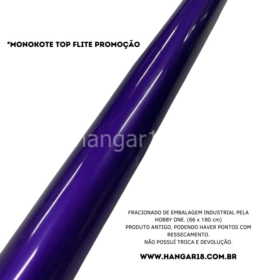 MONOKOTE METAL 403 PLUMB CRAZY TOP FLITE *PROMOÇÃO