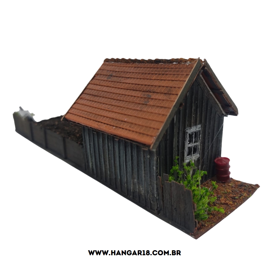 DIORAMA DEPÓSITO DE CARVÃO (0327) ESC HO  ANJOLY