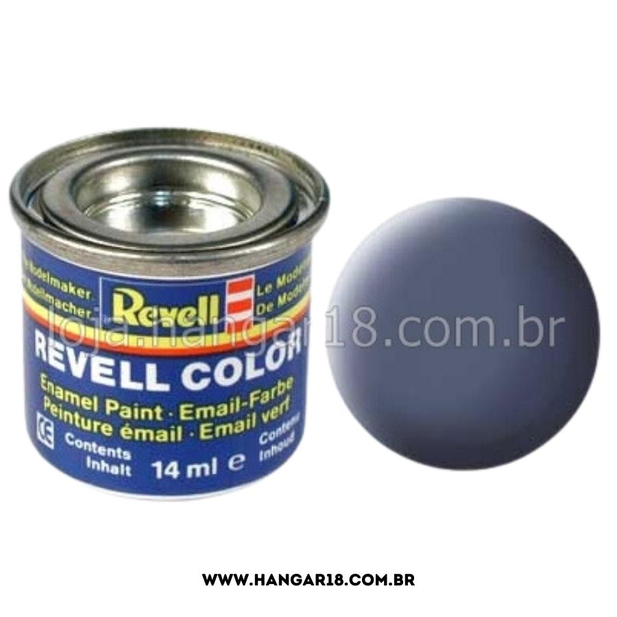 TINTA REVELL ESMALTE 32157 CINZA FOSCO 14ML