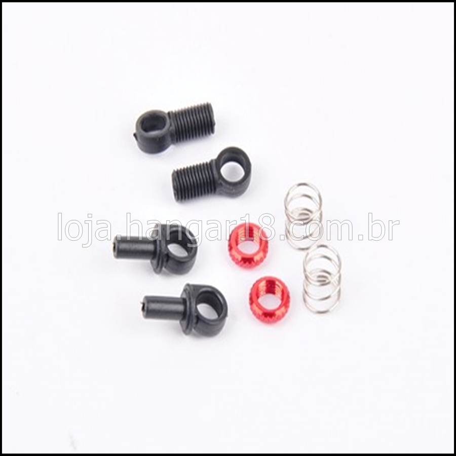 AMZ GREASE SHOCK SET W/SPRING ( 1 PAR)