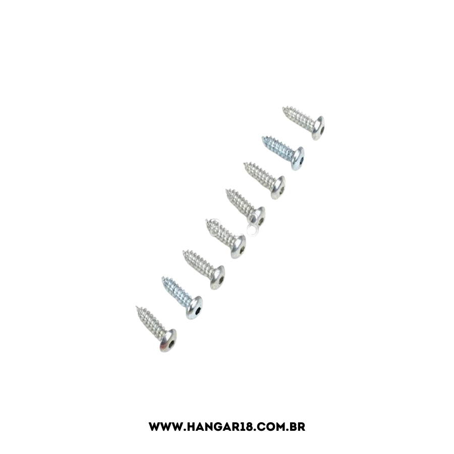 6 X 1/2" BUTTON HEAD SHEET METAL SCREWS