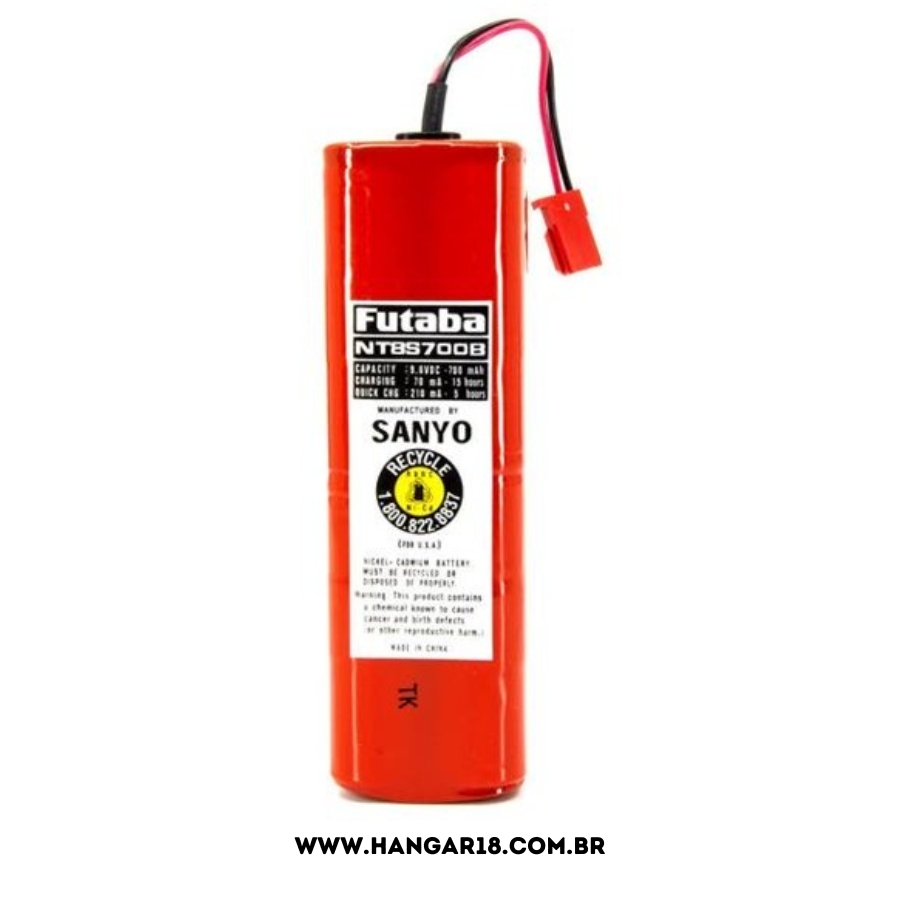 BATERIA FUTABA NCD 9,6V 700 MAH QUAD.RADIO 9C