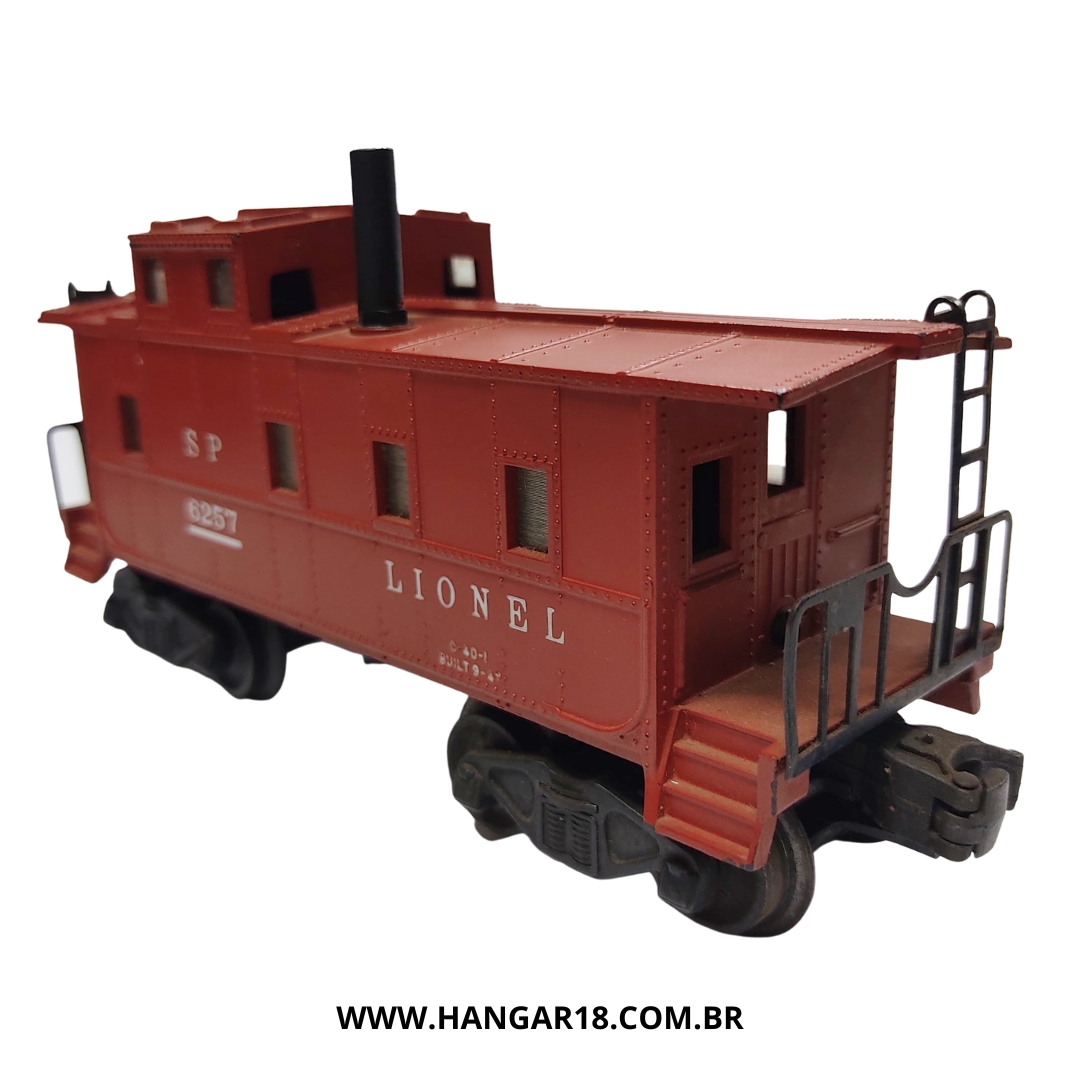 VAGÃO CABOOSE 6257 TIPO1 (A) LIONEL ESC O