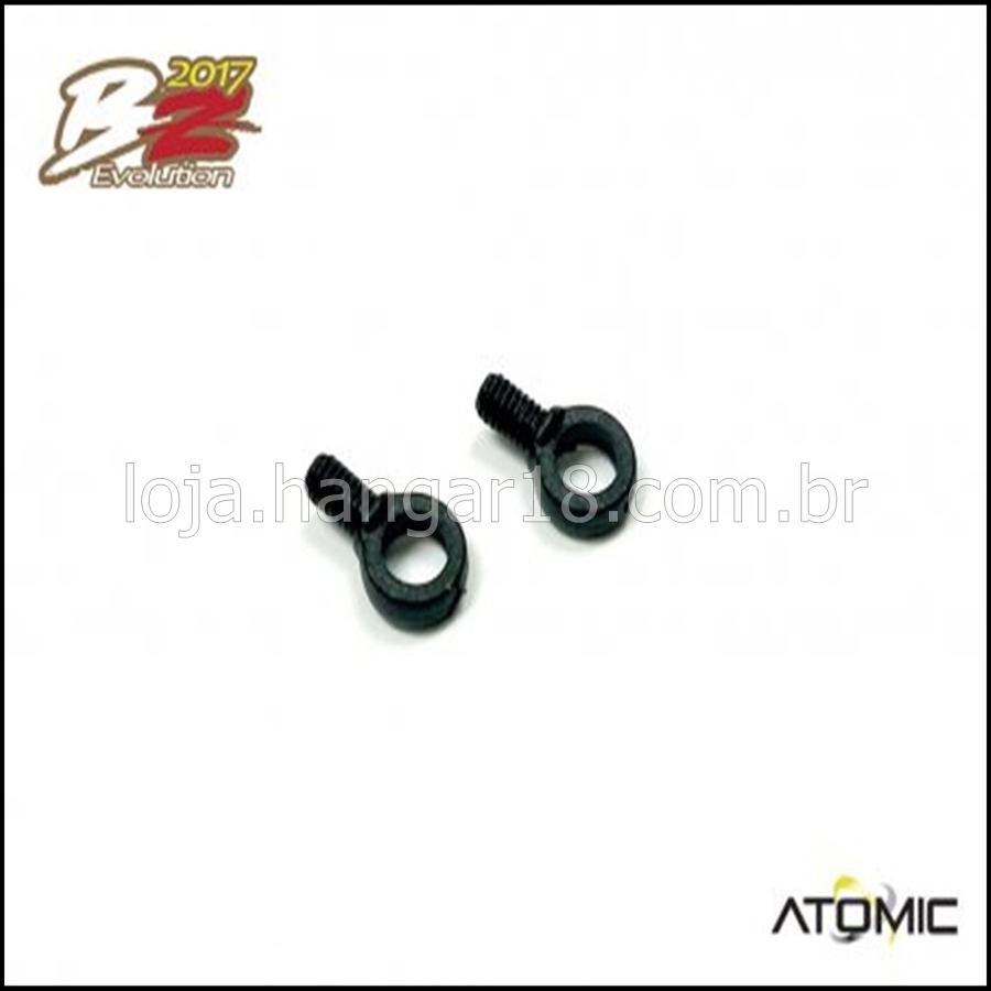 BZ 2017 FRONT CAMBER PLASTIC BALL LINKS ( 2 PCS )