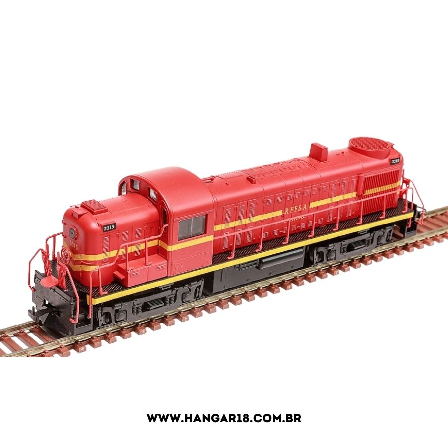 LOCOMOTIVA RS3 RFFSA REDE FERROV. 3082
