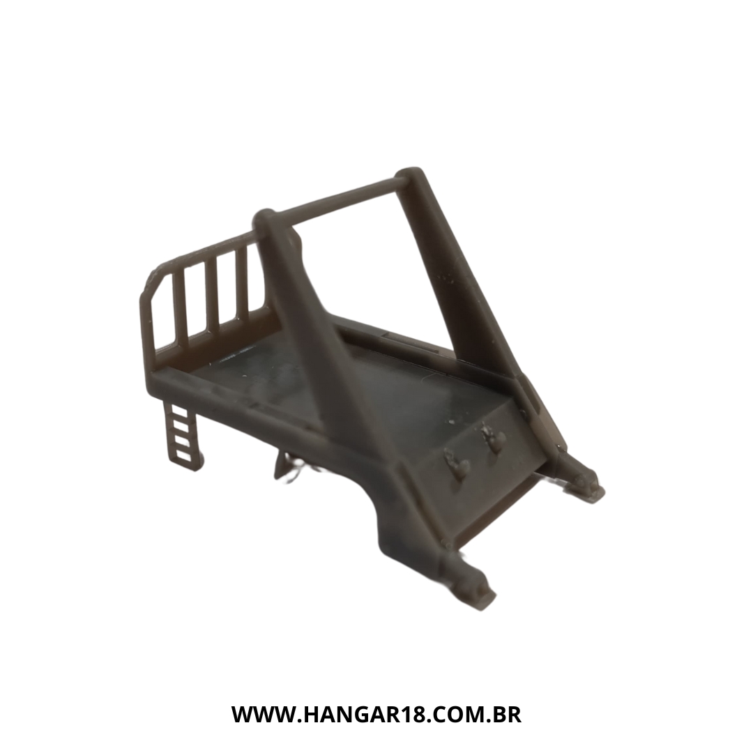 PLATAFORMA CAMINHAO CAÇAMBA  H18 ESCALA HO