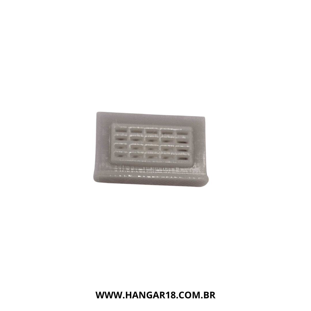 VENTILAÇÃO 4und (V001) ESCALA HO HANGAR18
