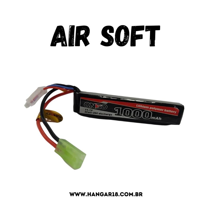 BATERIA AIR SOFT LiPo 1000MAH 20C 11,1V 3S
