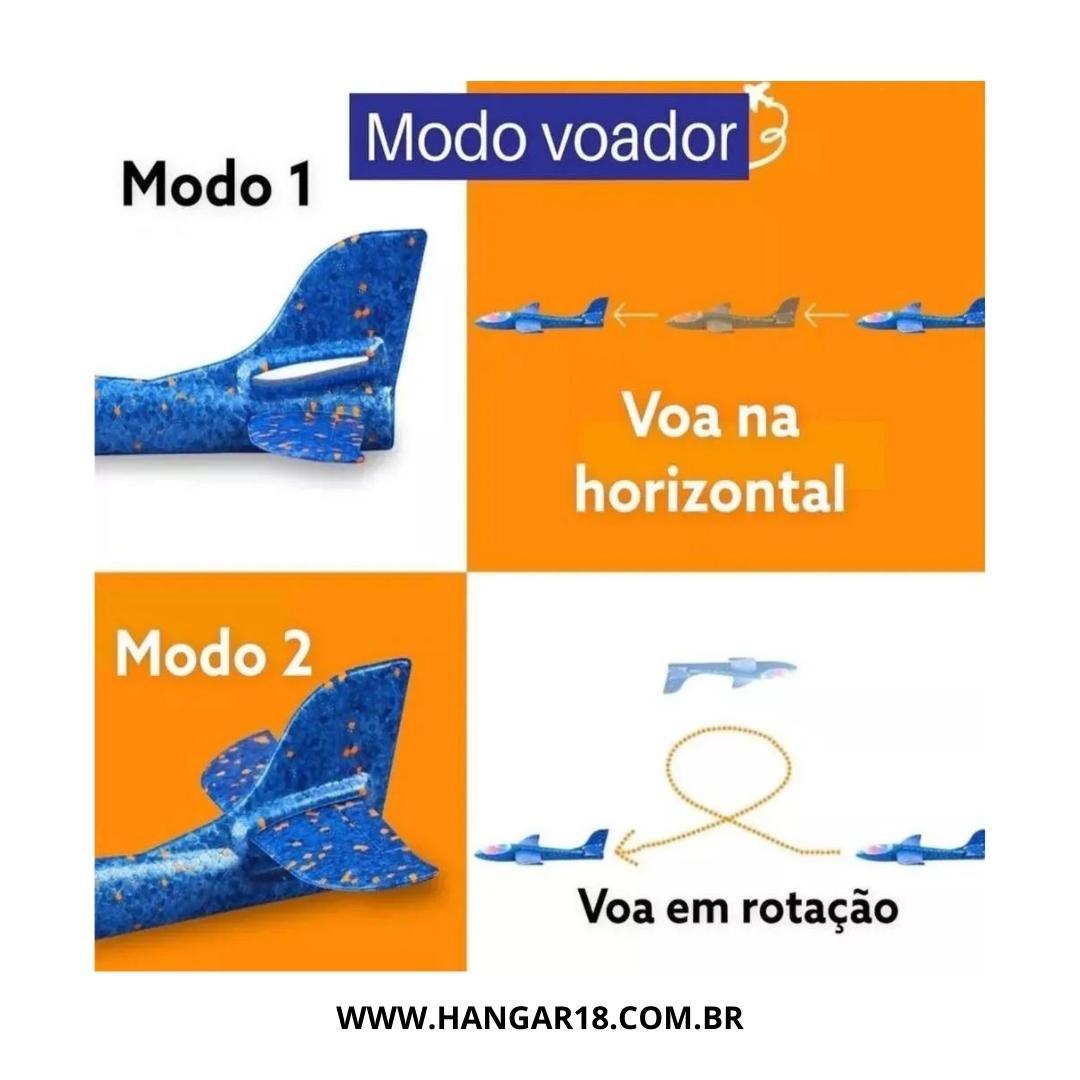 PLANADOR ISOPOR COM LED