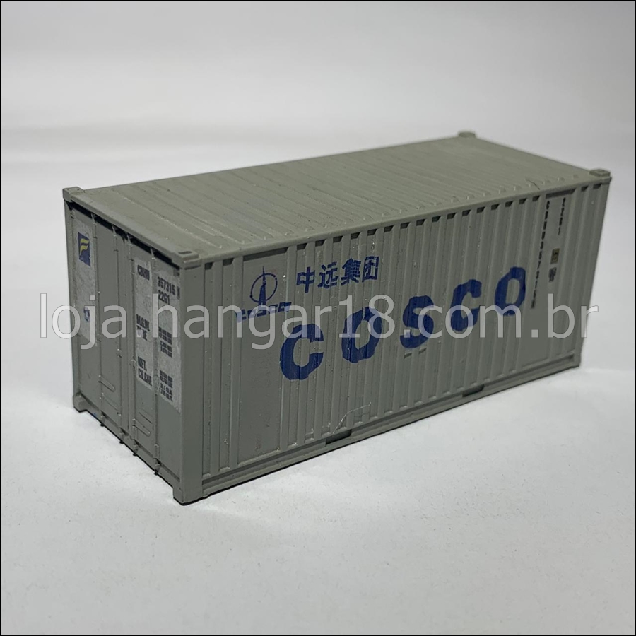 CONTAINER AVULSO 20" COSCO (USADO)