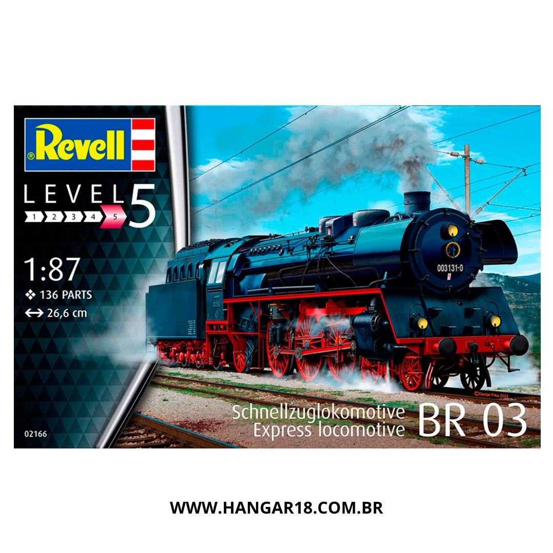 LOCOMOTIVA P/ MONTAR STANDARD EXPRESS 03 C 1/87