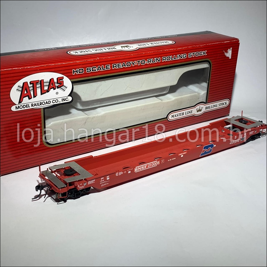 VAGÃO PORTA CONTAINER ATLAS BNSF 210005 (USADO)