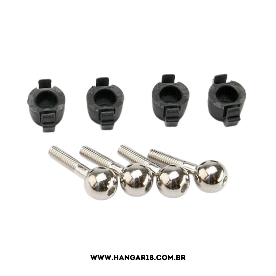 PIVOT BALLS, PIVOT BALL CAPS TRAXXAS 1/16