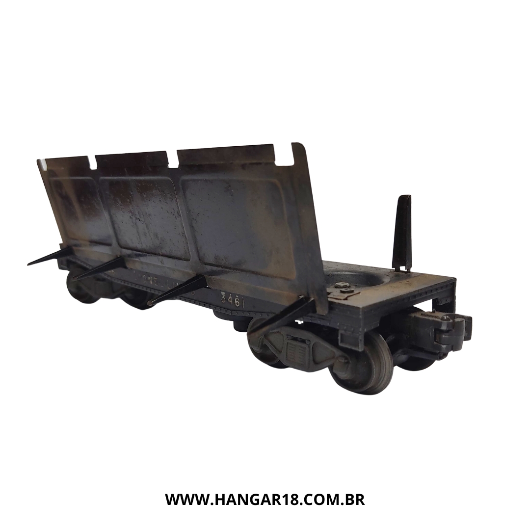 VAGÃO PLATAFORMA AUTOMATICO 3461 LIONEL ESC O