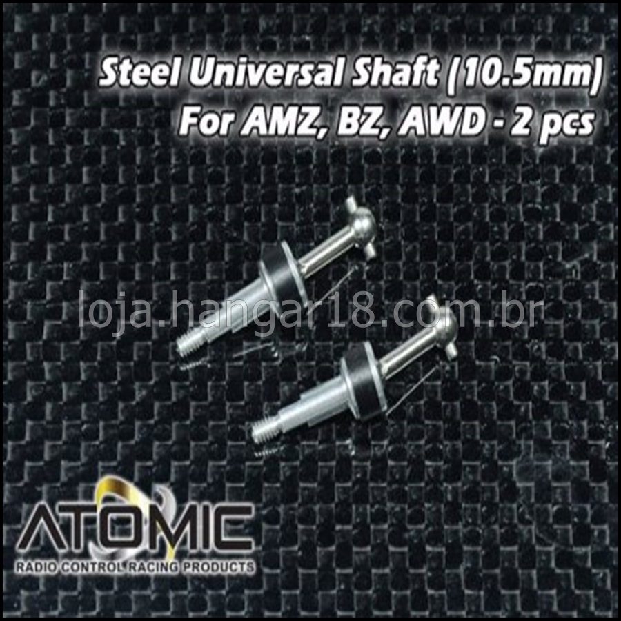 Steel Universal Shaft (10.5mm) for AMZ, BZ, AWD