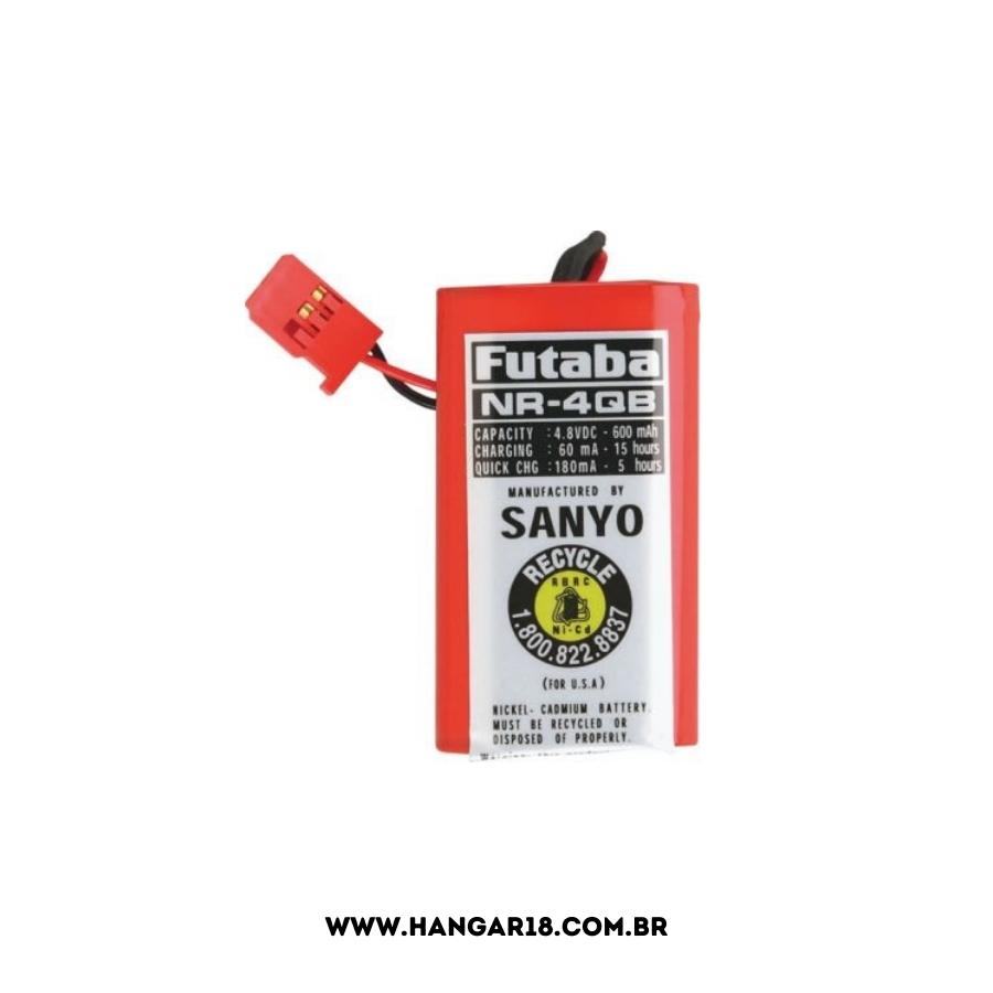 BATERIA FUTABA NICD 4,8V 600 MA RECEP.QUAD. * 4QB