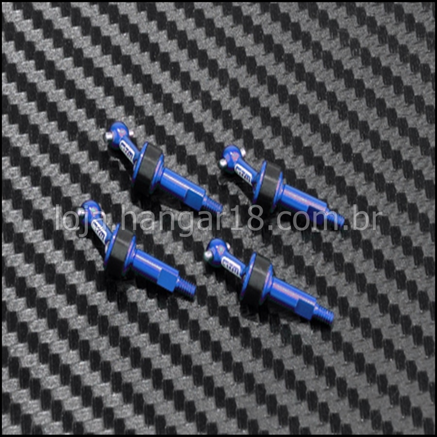 AMZ AWD 6061 Aluminium UNIVERSAL SHAFT ( 4 ) BLUE