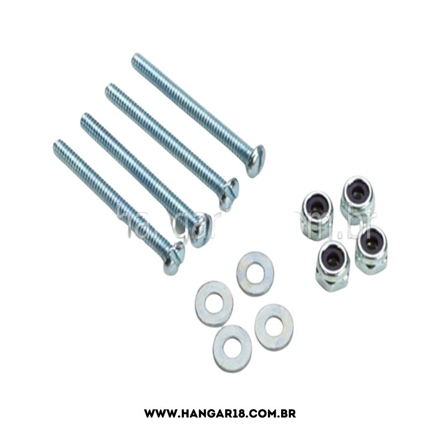PARAFUSO E PORCA NUCLEO TRAVANTE 4-40 x1-1/4 DUBRO