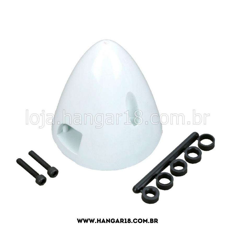 SPINNER 2 3/4" DIA BRANCO DUBRO DUB290