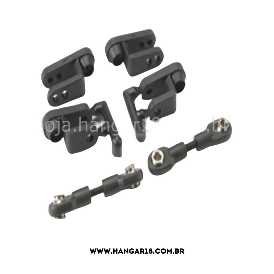 SERVO HORNS,STEERING 2 LONG, 2 SHORT REVO, TMAXX