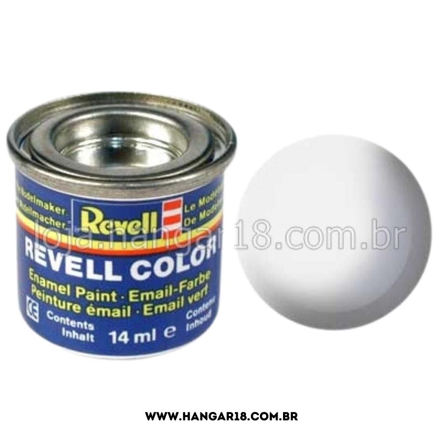 TINTA REVELL ESMALTE 32301 BRANCO ACETINADO 14ML