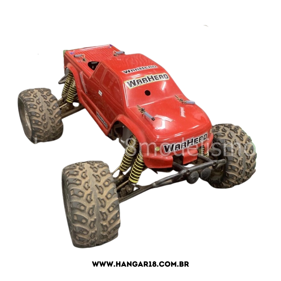 AUTOMODELO DURATRAX WARHEAD EVO 4.4 VERMELHO