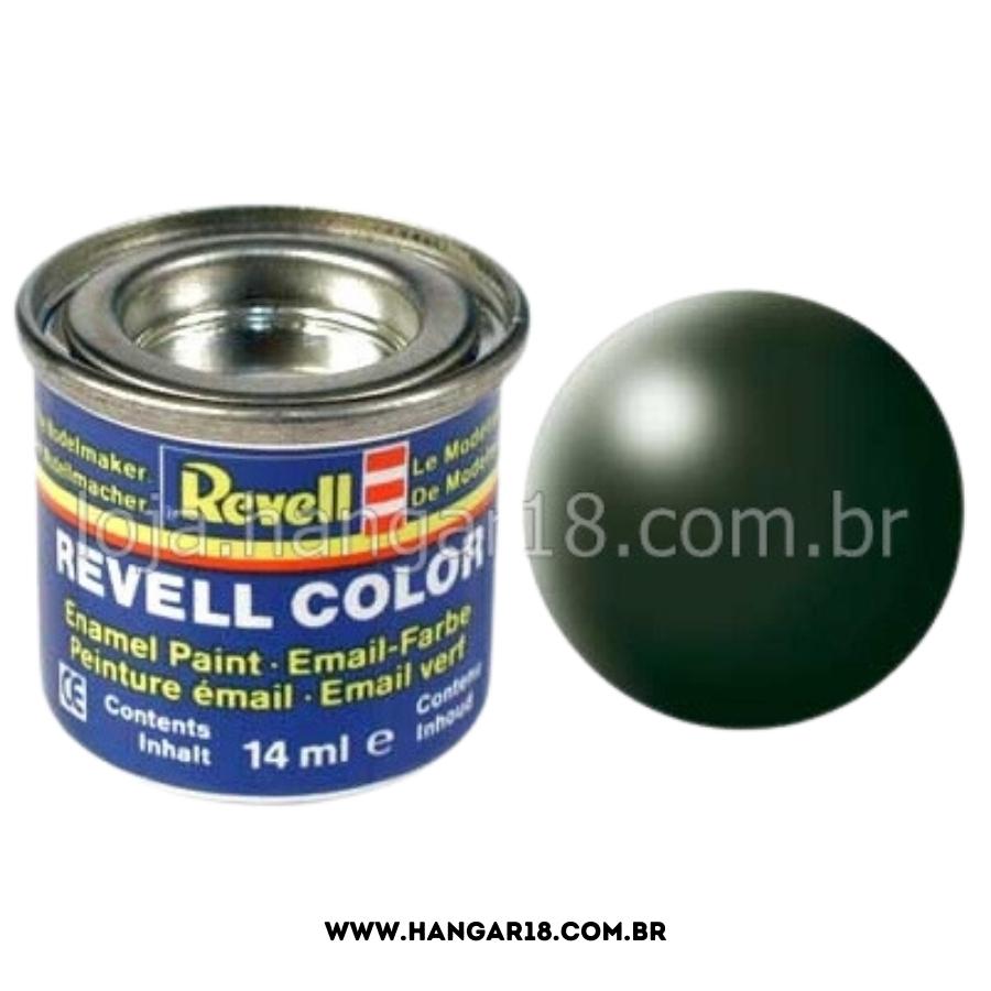 TINTA REVELL ESMALTE 32363 VERDE ESCURO 14ML