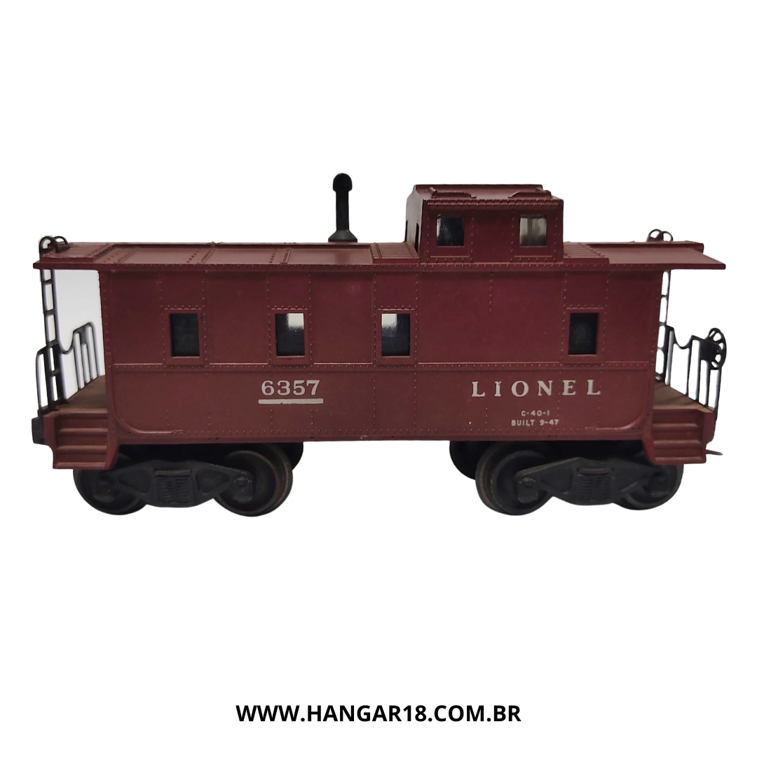 VAGÃO CABOOSE 6357 (H) LIONEL ESC O