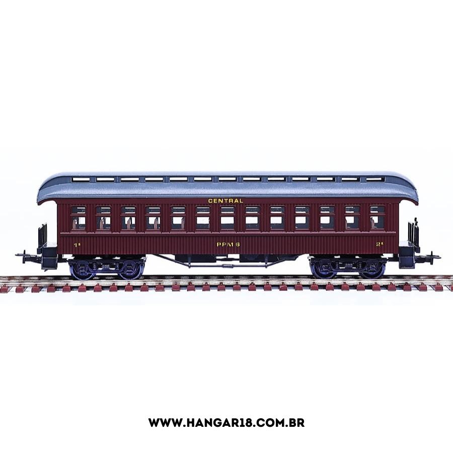 CARRO 1ª CLASSE ANTIGO EFCB CENTRAL do BRASIL 2491