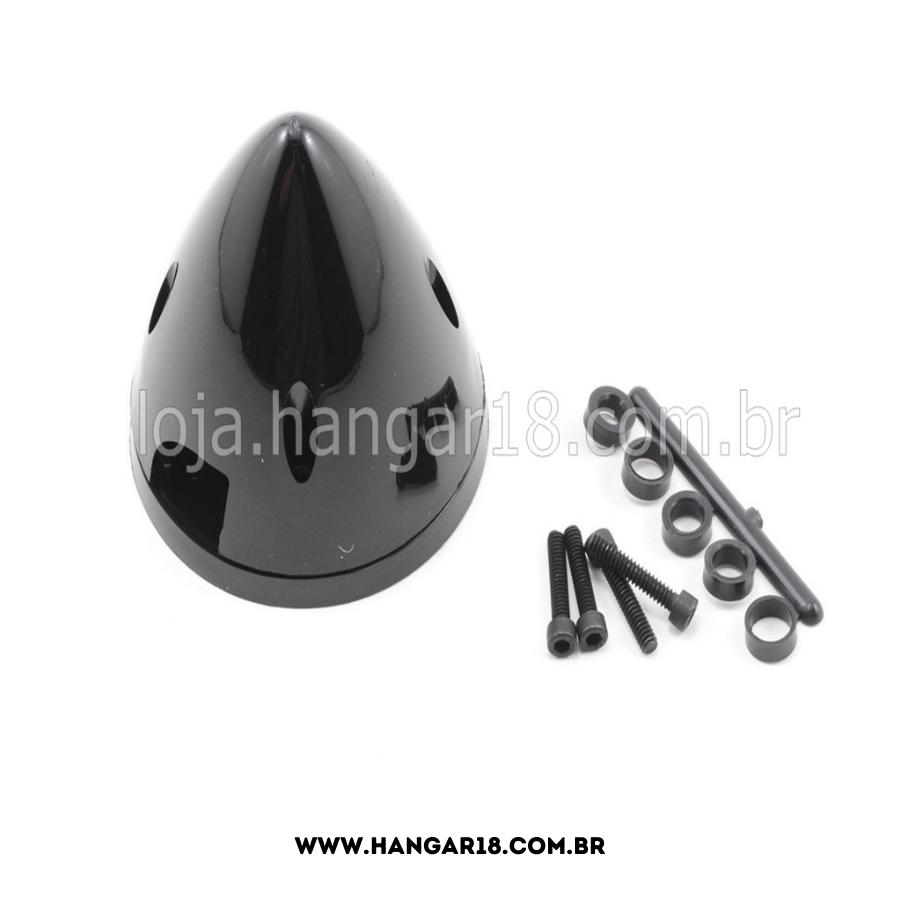 SPINNER 2 3/4" DIA PRETO DUBRO DUB291