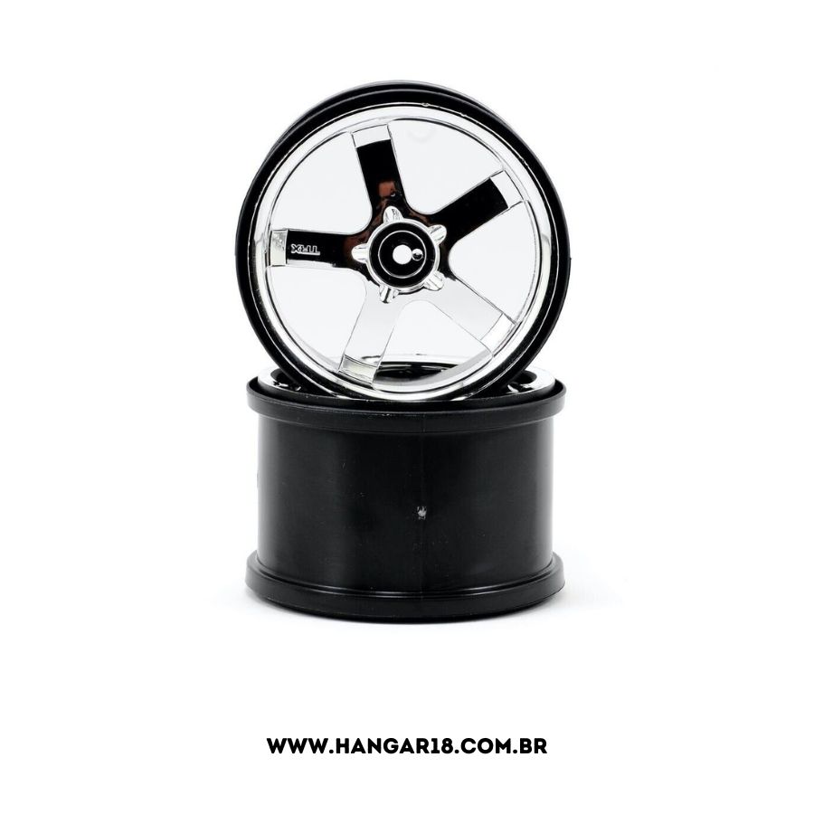 Wheels Hurricane 3,8" Chrome T-MAXX