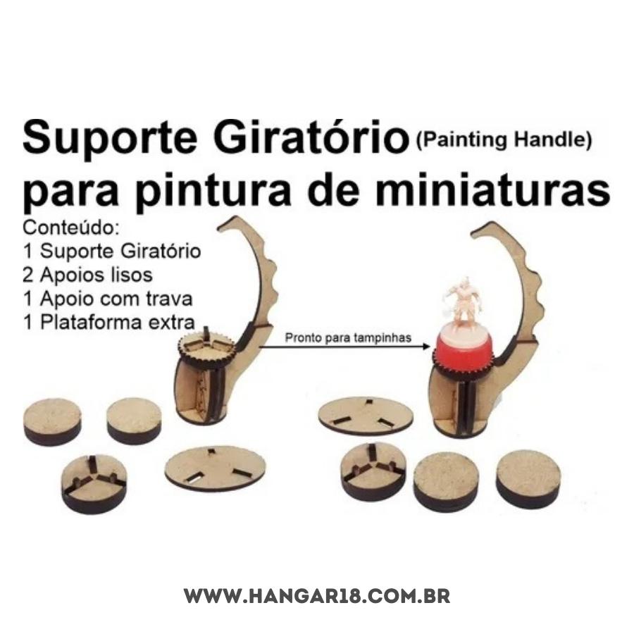 SUPORTE GIRATORIO PARA PINTURA DE MINIATURAS