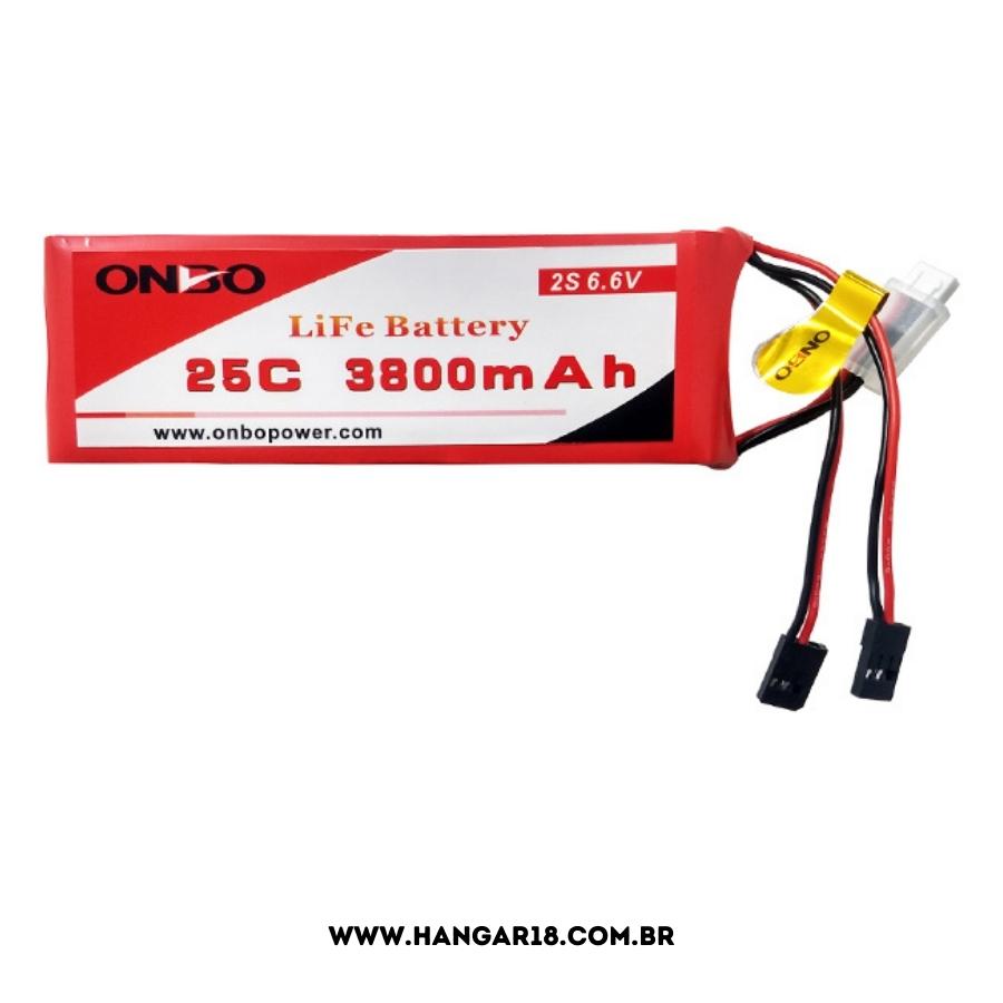 BATERIA LiFe 6,6V 3800mAH 25C RX Battery ONBO