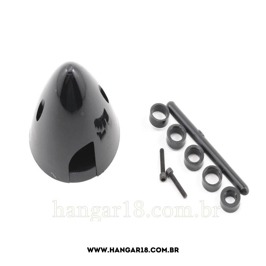 SPINNER 1 3/4" DIA PRETO DUBRO DUB267
