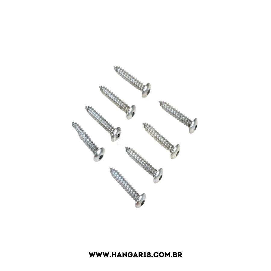 6 X 3/4" BUTTON HEAD SHEET METAL SCREWS
