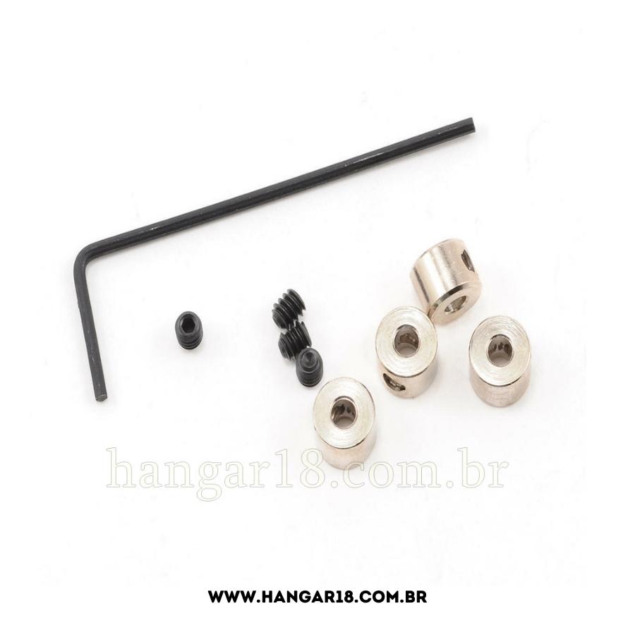 RETENTORES DURA-COLLARS 5/32 (4) DUBRO DUB140