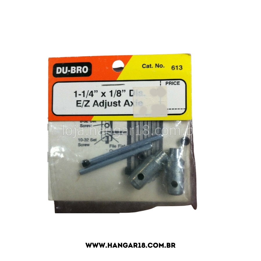1 1/4 X 1/8 E/Z ADJUST AXLE