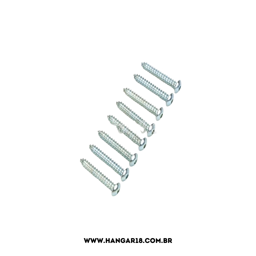 4 X 3/4" BUTTON HEAD SHEET METAL SCREWS   8PC