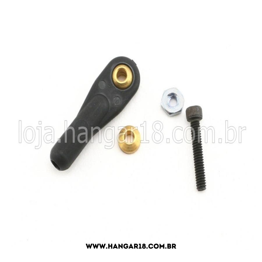 2-56 SWIVEL BALL LINK FOR 4-40 C/ HARDWARE DUBRO