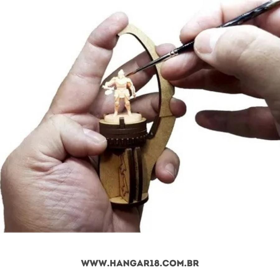 SUPORTE GIRATORIO PARA PINTURA DE MINIATURAS