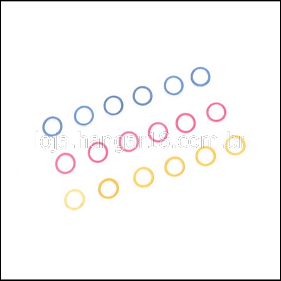 4 x 5,4 mm Shims  Mini-Z 0,2/0,3/04  6 each Size